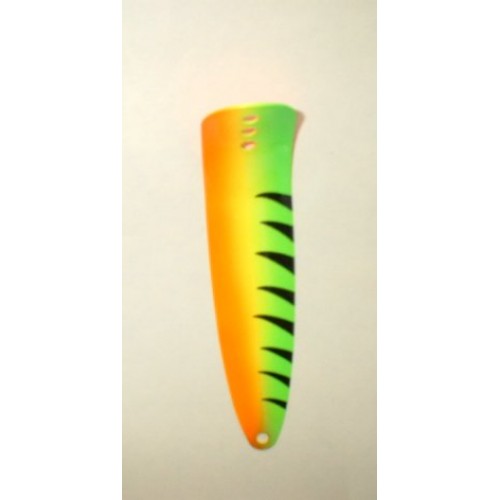 Large Fishing Spoons, tackle, lure -Wobbler Fire Tiger